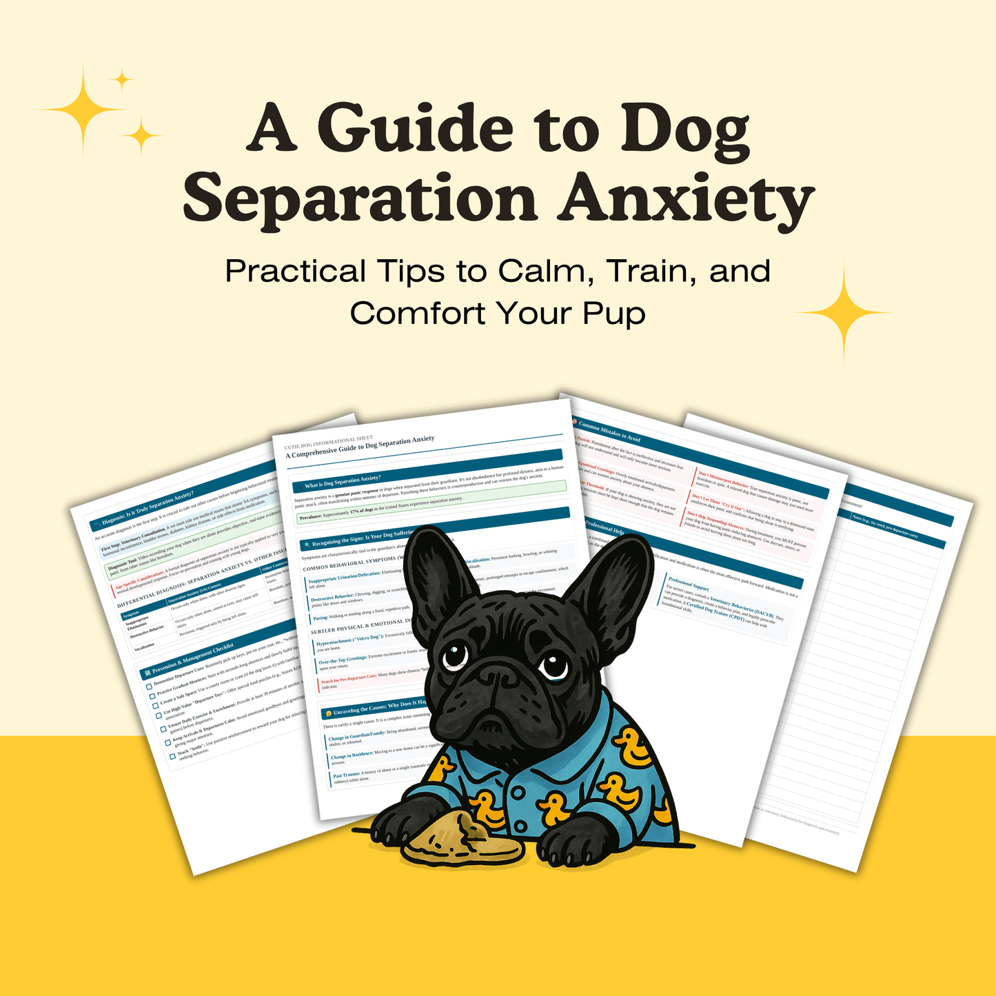 A Guide to Dog Separation Anxiety - cutie.dog