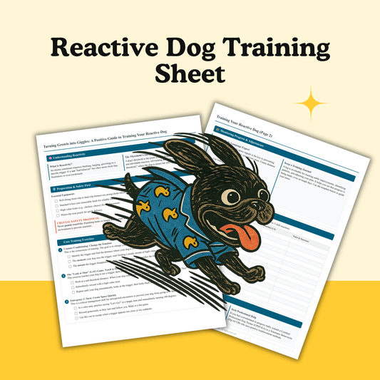 A Positive Guide to Training Your Reactive Dog (PDF Printable) - cutie.dog
