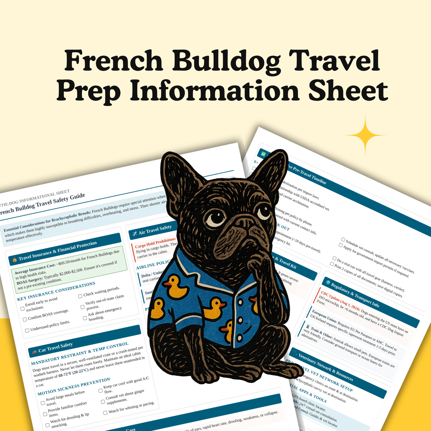 French Bulldog Travel Safety Guide - cutie.dog